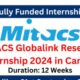 Mitacs Globalink Research Internship to Canada 2023/2023