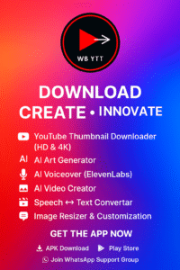 WB YTT DOWNLOADER -Thumbnail Saver